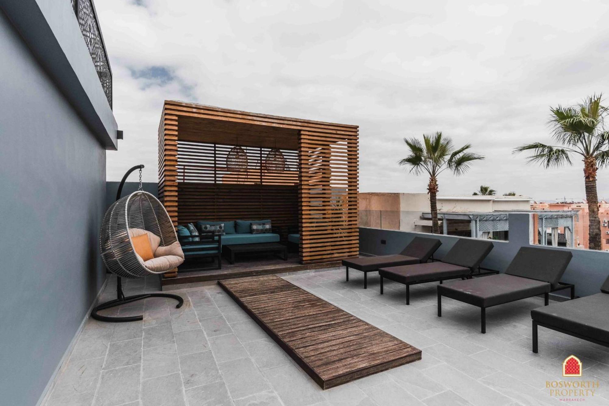 Rooftop Pool, Bright & Cozy Apartment In City Center Marrakesh Extérieur photo